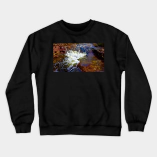 Water Flowing in the Creek! Crewneck Sweatshirt